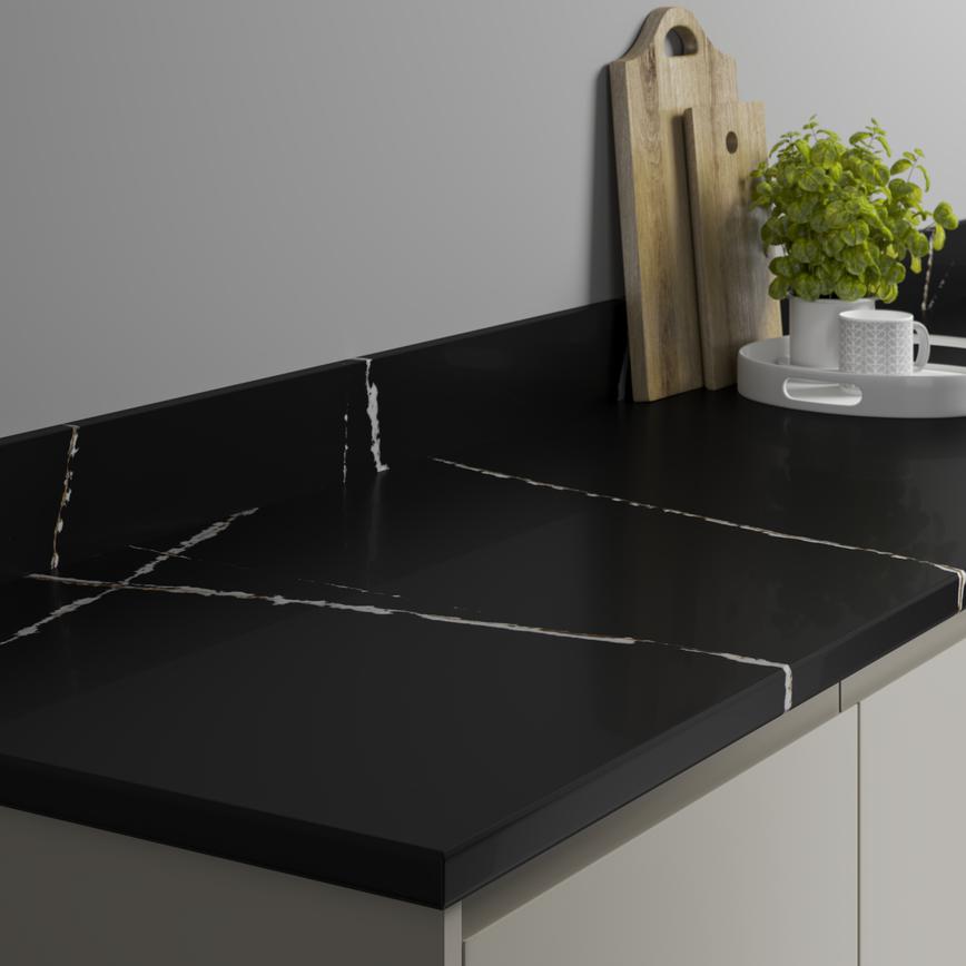Eternal Noir Quartz 30mm Worktop