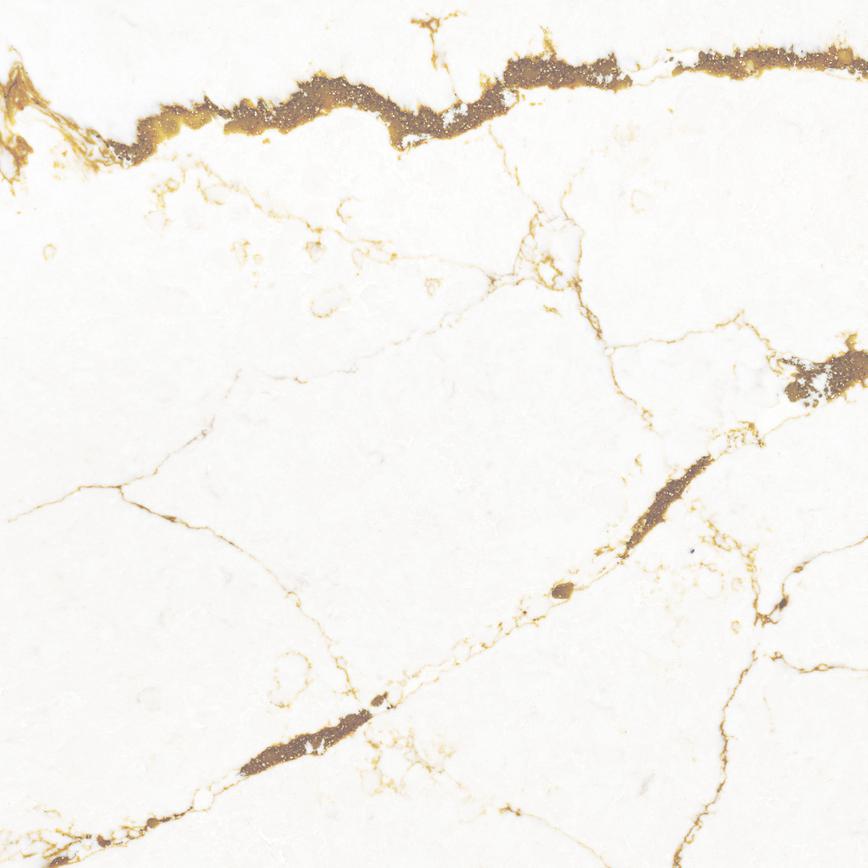 Bespoke Silestone 20mm Versailles Ivory Quartz Worktop & Backboard