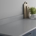 Howdens 3m x 19mm Square Edge Grey Sparkle Laminate Upstand