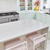 Bespoke Silestone 20mm White Marble Quartz Worktop