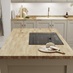 Angle Pre-Finished Solid Wood Worktop