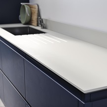 Super Matt White Core - Compact Laminate - Upstand