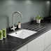 Bespoke Dekton 20mm Kelya Worktop Sink And Tap