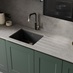 Dekton Kreta Detail Sink And Draining Grooves