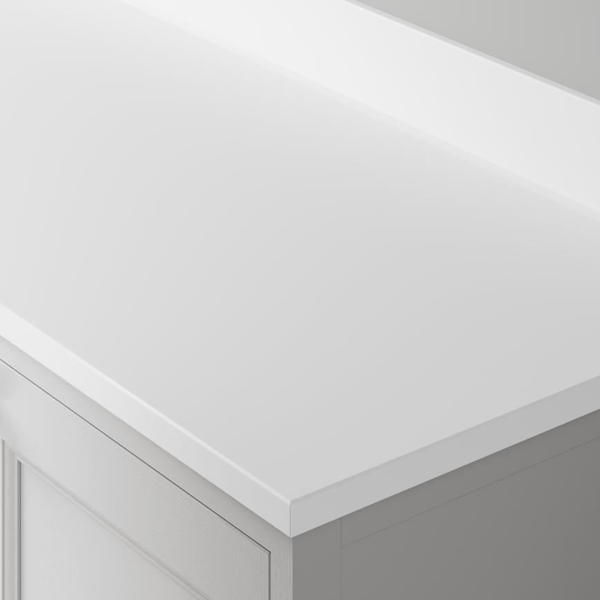 Ice White Acrylic Worktop