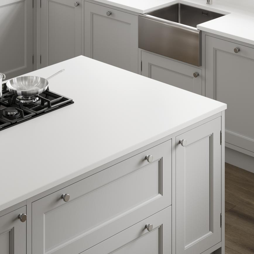 30mm Ice White Acrylic