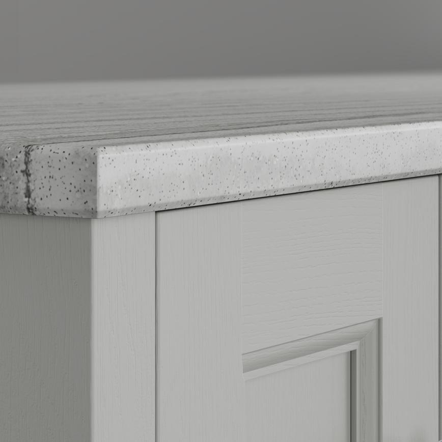 30mm Marmo Mare Venato Acrylic Worktop Double Bevel