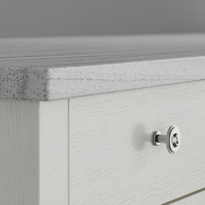 30mm Marmo Mare Venato Acrylic Worktop Double Pencil