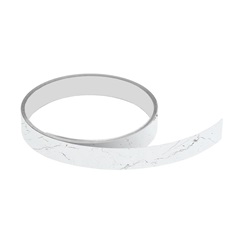 White and Grey Marble Effect Edging Strip