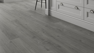 Dark Grey Oak QuickStep Laminate Flooring