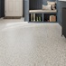 Oake and Gray Light Terrazzo XL Luxury Rigid Vinyl Flooring with Integrated Underlay 2.62m² Pack in a Bootroom