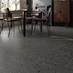Oake and Gray Grey Terrazzo XL Luxury Rigid Vinyl Flooring with Integrated Underlay 2.62m² Pack in a Dining Room