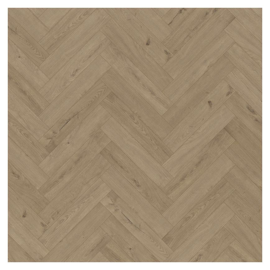 Howdens Professional V Groove Herringbone Light Blond Oak Laminate Flooring 0.87m² Pack