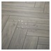Oake and Gray Herringbone Pearl Grey Oak Luxury Rigid Vinyl Flooring with Integrated Underlay 1.97 m² Pack Moisture Resistant