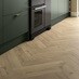 Howdens Professional V Groove Herringbone Light Blond Oak Laminate