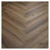 Oake&Gray Rigid Vinyl XL Herringbone Warm Oak Angle