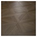 Oake and Gray Heritage Oake Basket Weave Parquet Rigid Vinyl Flooring Angle