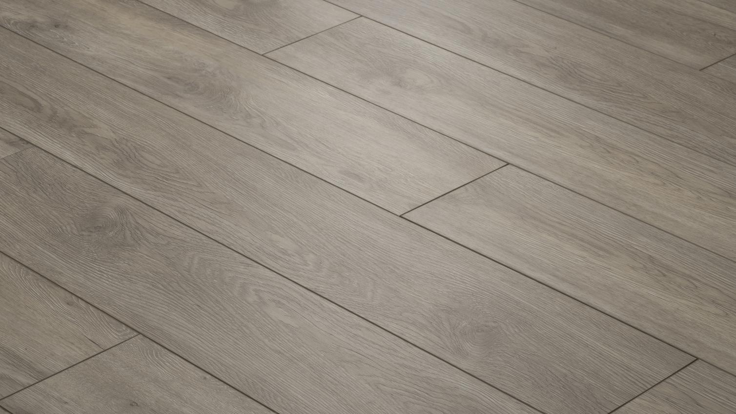 Oake & Gray Pearl Grey Oak Luxury Rigid Vinyl Flooring with Integrated Underlay 2.2m² Pack