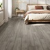 Premium LVT Pearl Grey Oak Bedroom