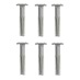 Silver multi function flooring profile Screws