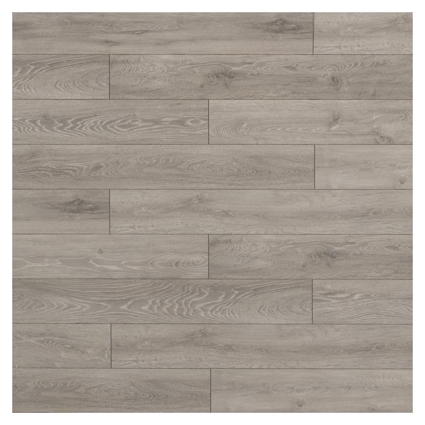 Howdens Professional V Groove Light Grey Oak Laminate Flooring 2.22m² Birdseye View
