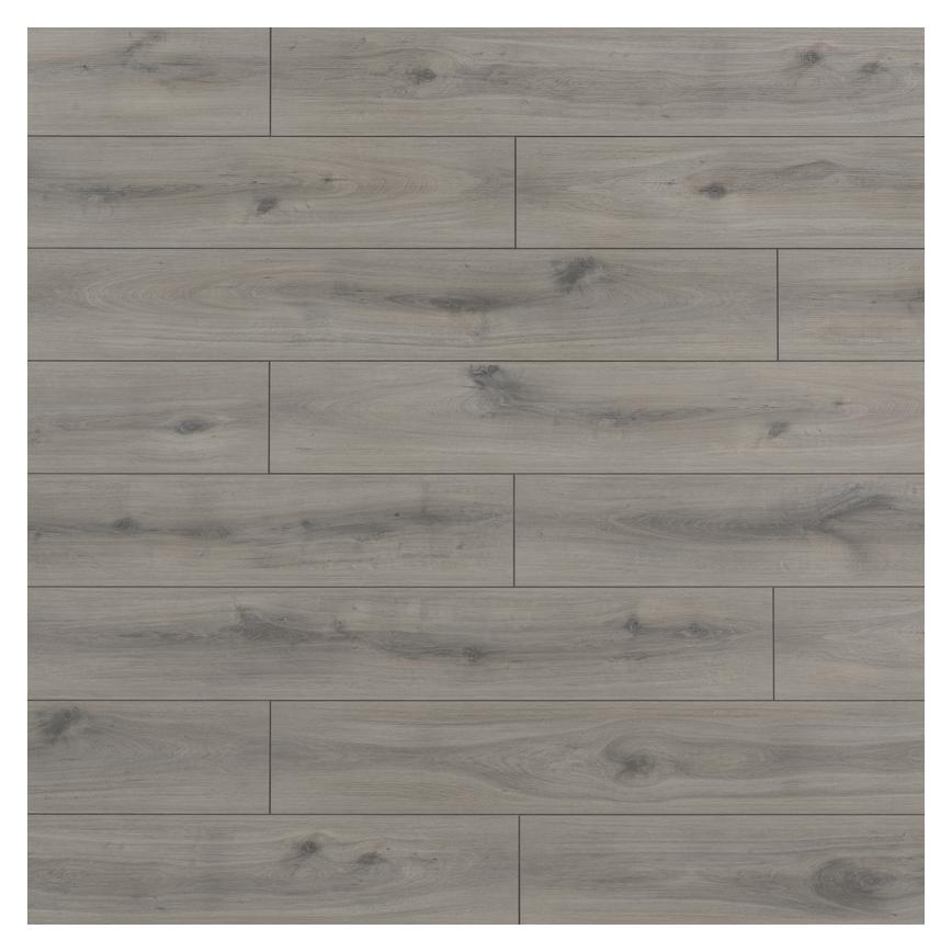 Howdens Professional V Groove Grey Oak Laminate Flooring 2.22m² Birdseye View