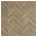 Howdens Professional Chevron Oak Laminate Flooring 2.53m² Birdseye View