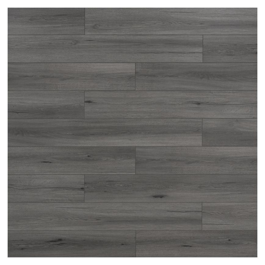 Oake & Gray Feather Grey Oak Luxury Rigid Vinyl Flooring with Integrated Underlay 2.2m² Birdseye View