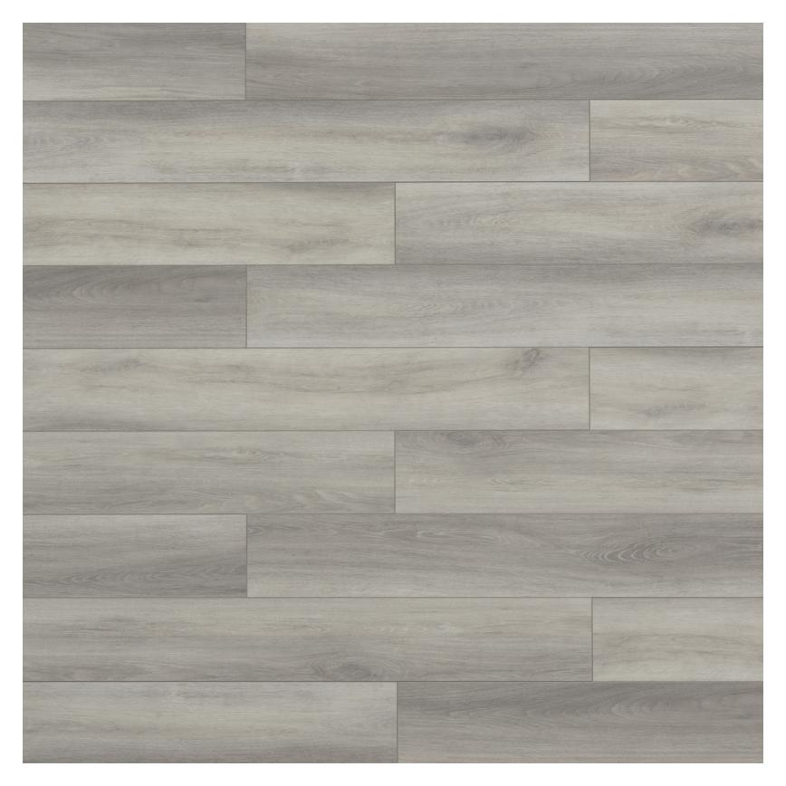 Oake & Gray Silver Grey Luxury Rigid Vinyl Flooring with Integrated Underlay 2.2m² Birdseye View
