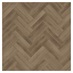 Oake & Gray Herringbone Timeless Oak Luxury Rigid Vinyl Flooring with Integrated Underlay 1.97 m² Birdseye View 1