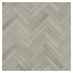 Oake & Gray Herringbone Frosted Oak Luxury Rigid Vinyl Flooring with Integrated Underlay 1.97 m² Birdseye View 1