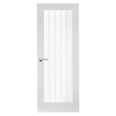 Howdens Dordogne Pre-finished Smooth Moulded Glazed Door