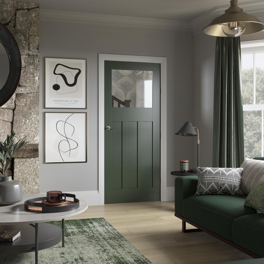 Glazed 2"9 1930s door