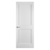 Howdens Elmbridge White Primed 2 Panel FD30 Fire Door