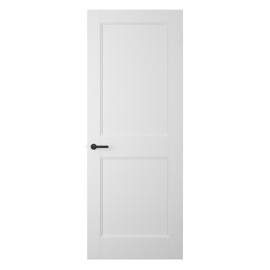 Howdens Elmbridge White Primed 2 Panel Door