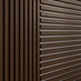Howdens 2.4m x 27mm Hockley Walnut Veneered MDF Wall Panelling