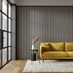 Howdens 2.4m x 27mm Hockley Charcoal Veneered MDF Wall Panelling