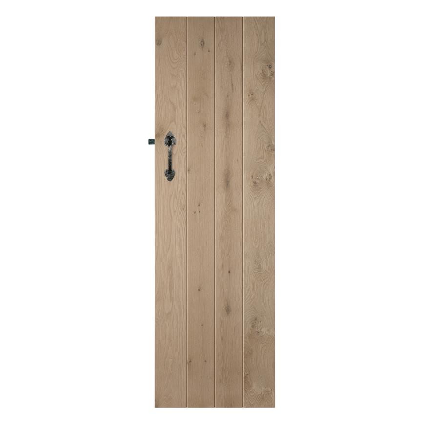 2ft Rustic Ledged Oak Door