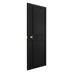 Howdens Fairfax Black Pre-Finished Door