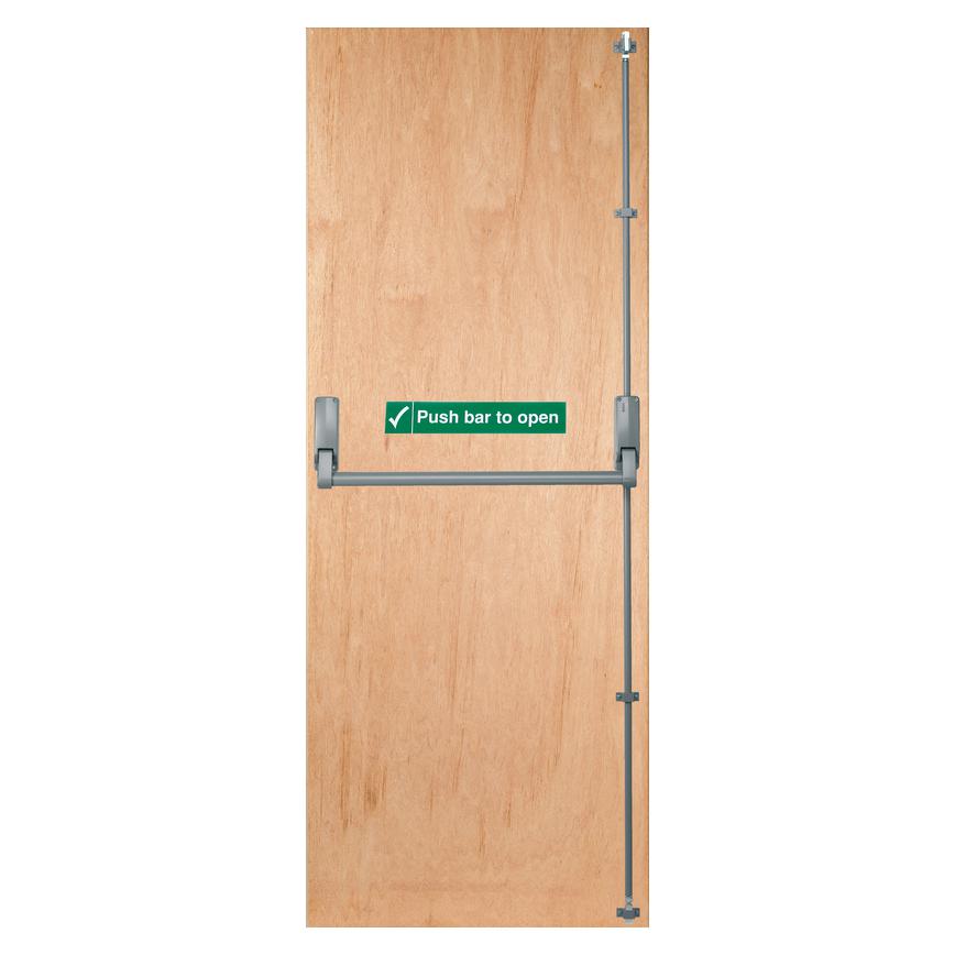 Howdens Solid Core Blank External Fire Door