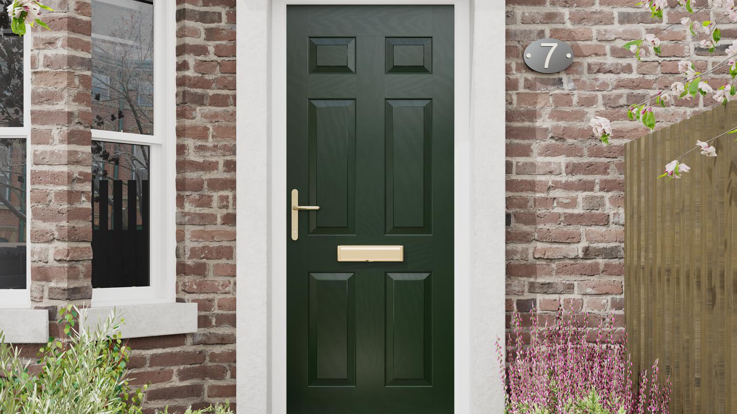 Carlton Green Composite Door