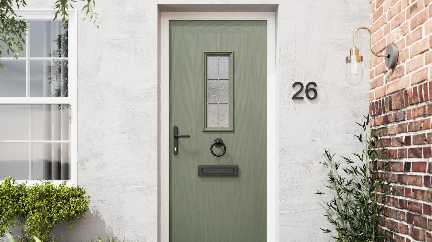Kingston Sage Green Composite Door