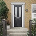 Clifton Glazed Anthracite Composite Door