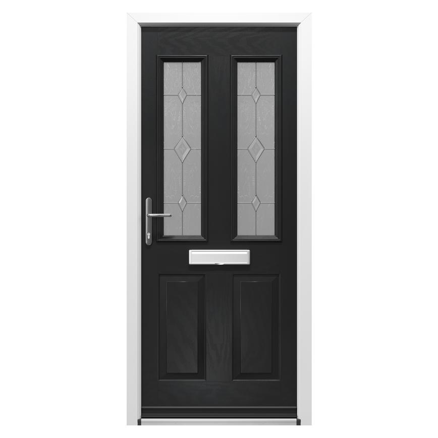 Clifton Black Composite Door