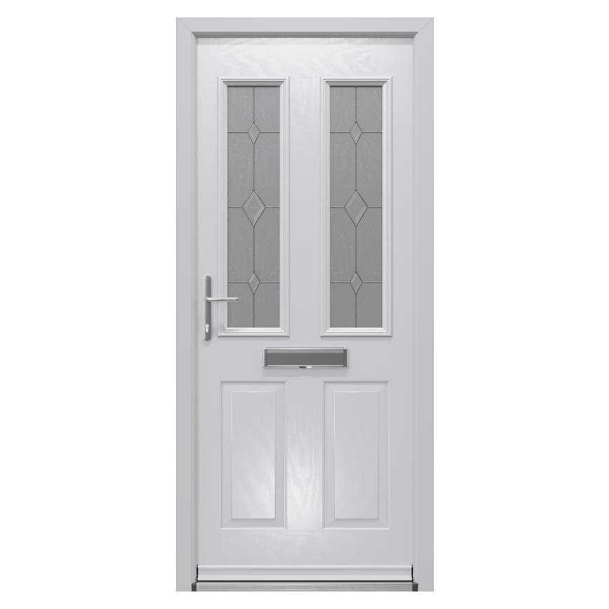 Clifton White Composite Door