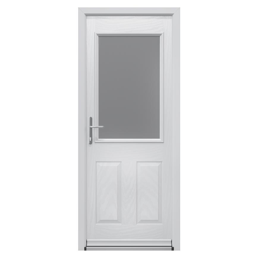 Crafton White Composite Door