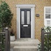 Clifton Anthracite 870 Left Hand Composite Door Cameo