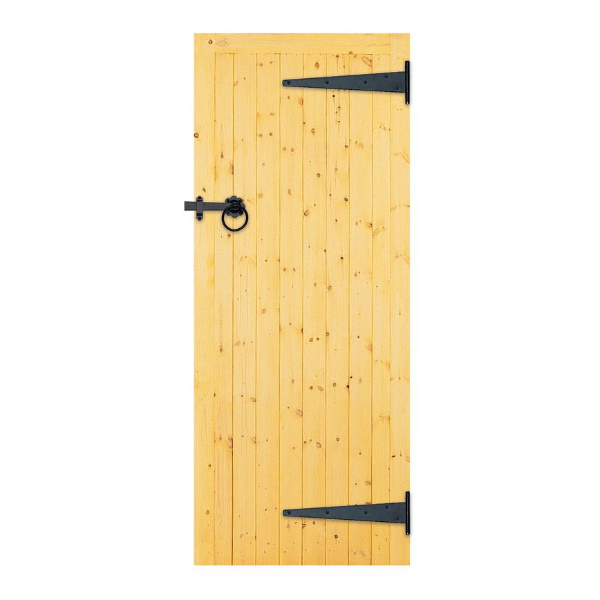 Howdens Framed Ledged and Braced External Softwood Door
