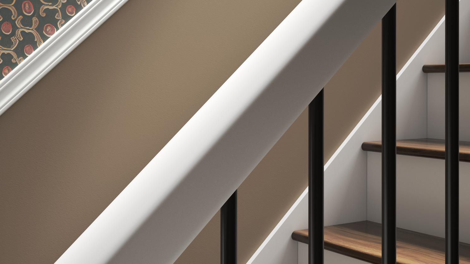 Richard Burbidge Elements Softwood Ungrooved 3.6m Rake Stair Handrail