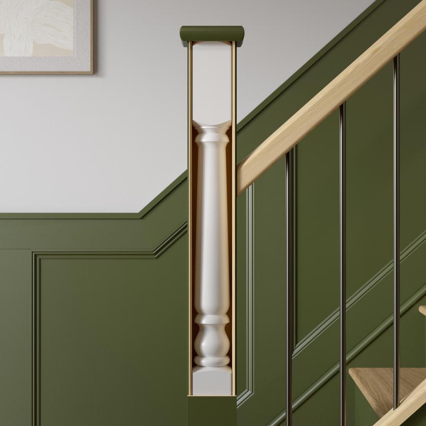 Re-Newel Cladding Kit Close Up